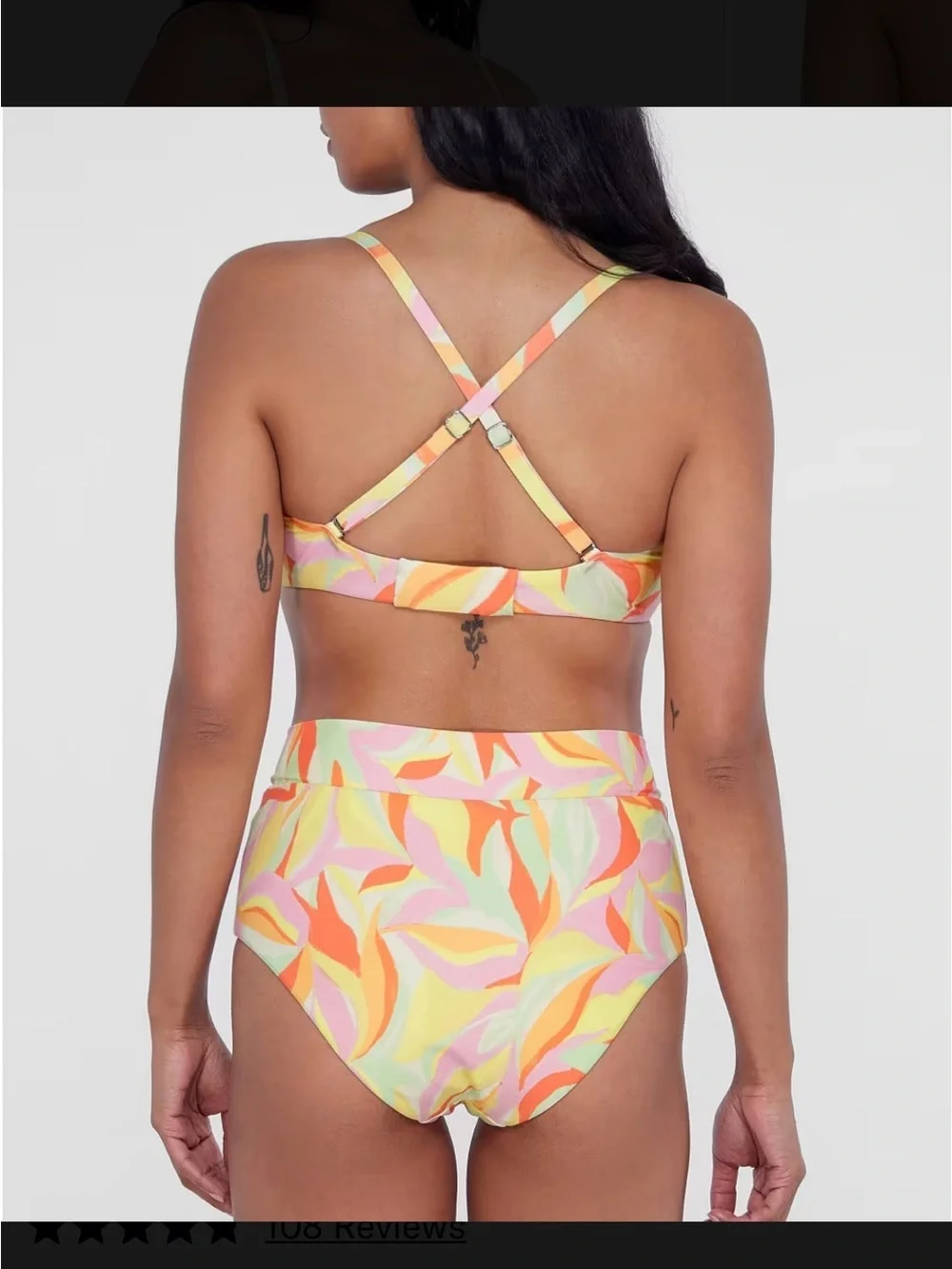 BIRDSONG Retro Full Bikini Bottom NWT Size M